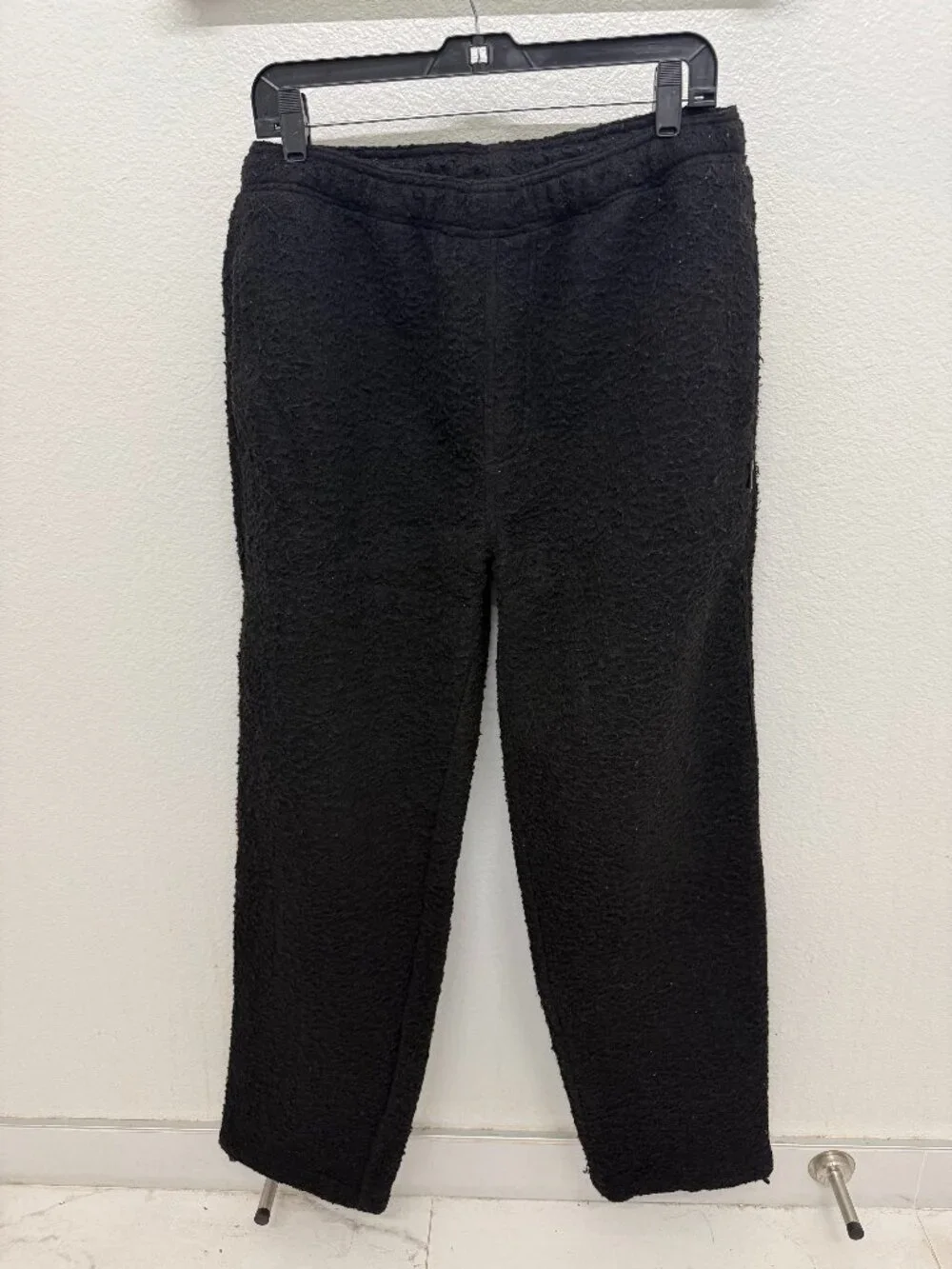Stüssy Casentino Wool Black Fleece Sweatpants